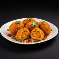 Prawns Kurkure Momo